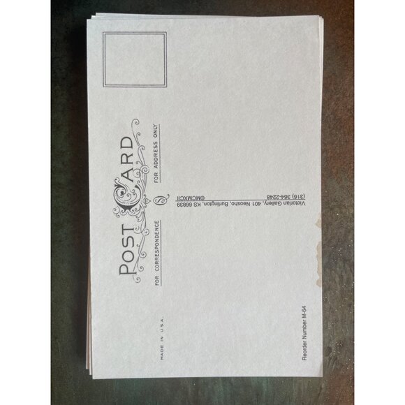 Vintage Victorian Christmas & New Year Postcards Set Girls Boys Santa Angels - Picture 11 of 12